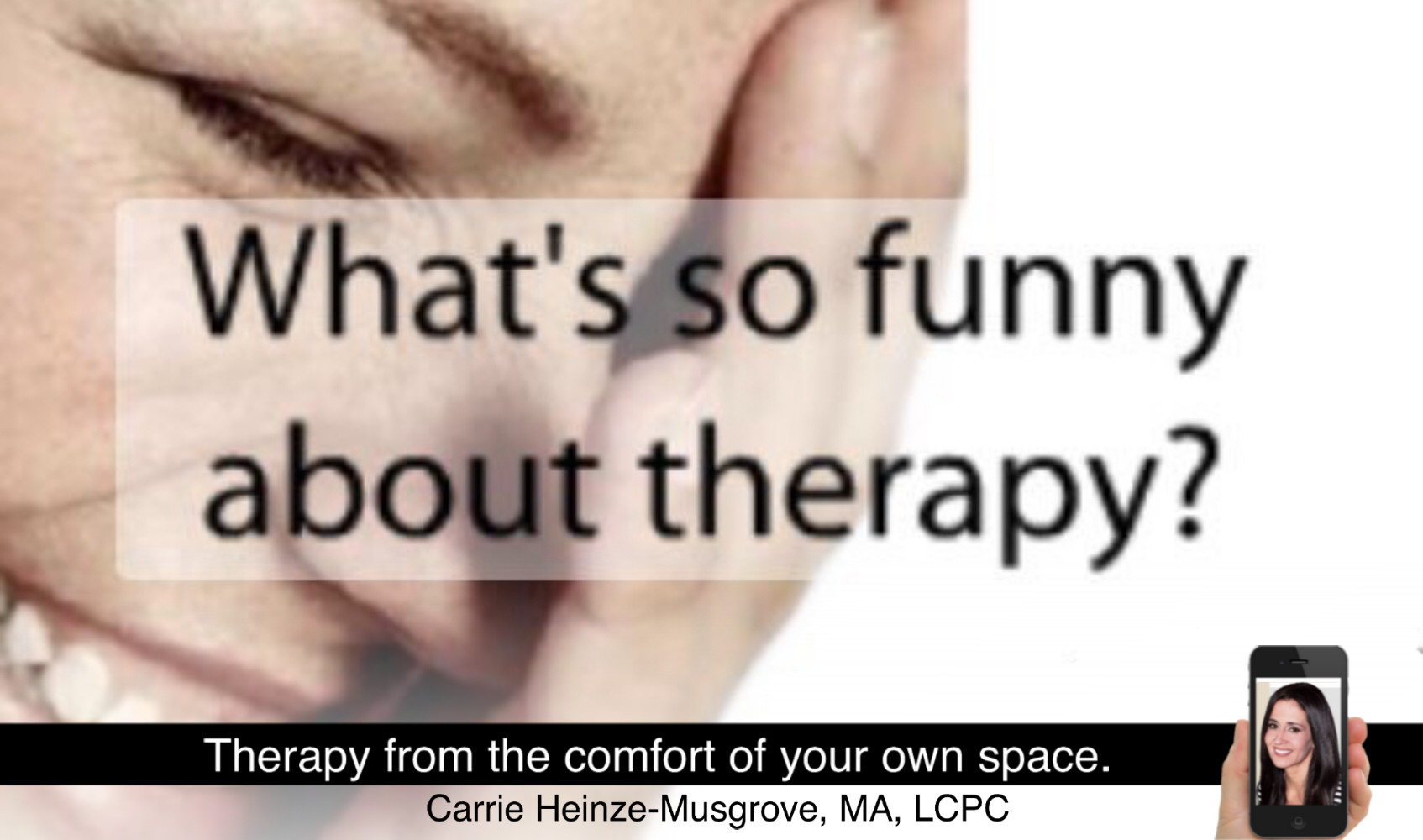 What’s so funny about therapy?