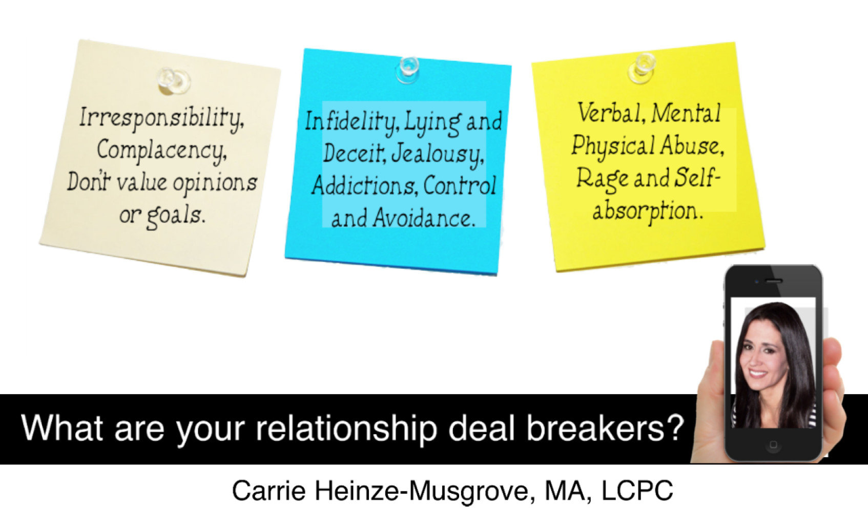 What are your relationship deal breakers?