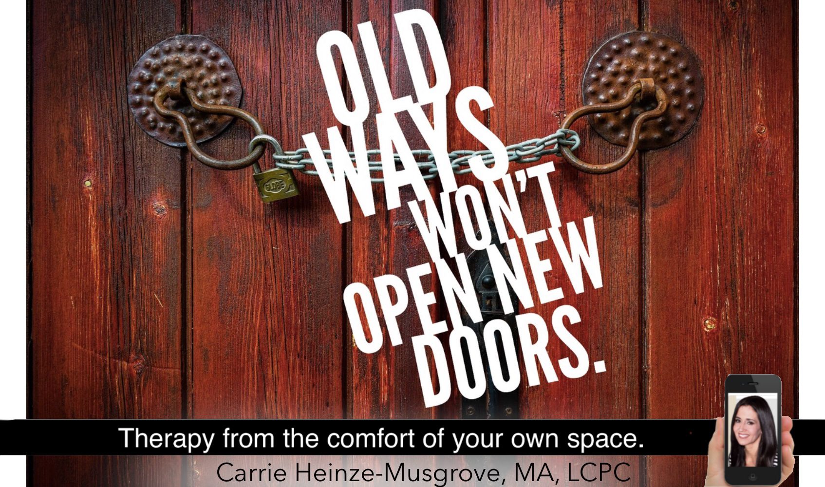 Old ways will not open new doors