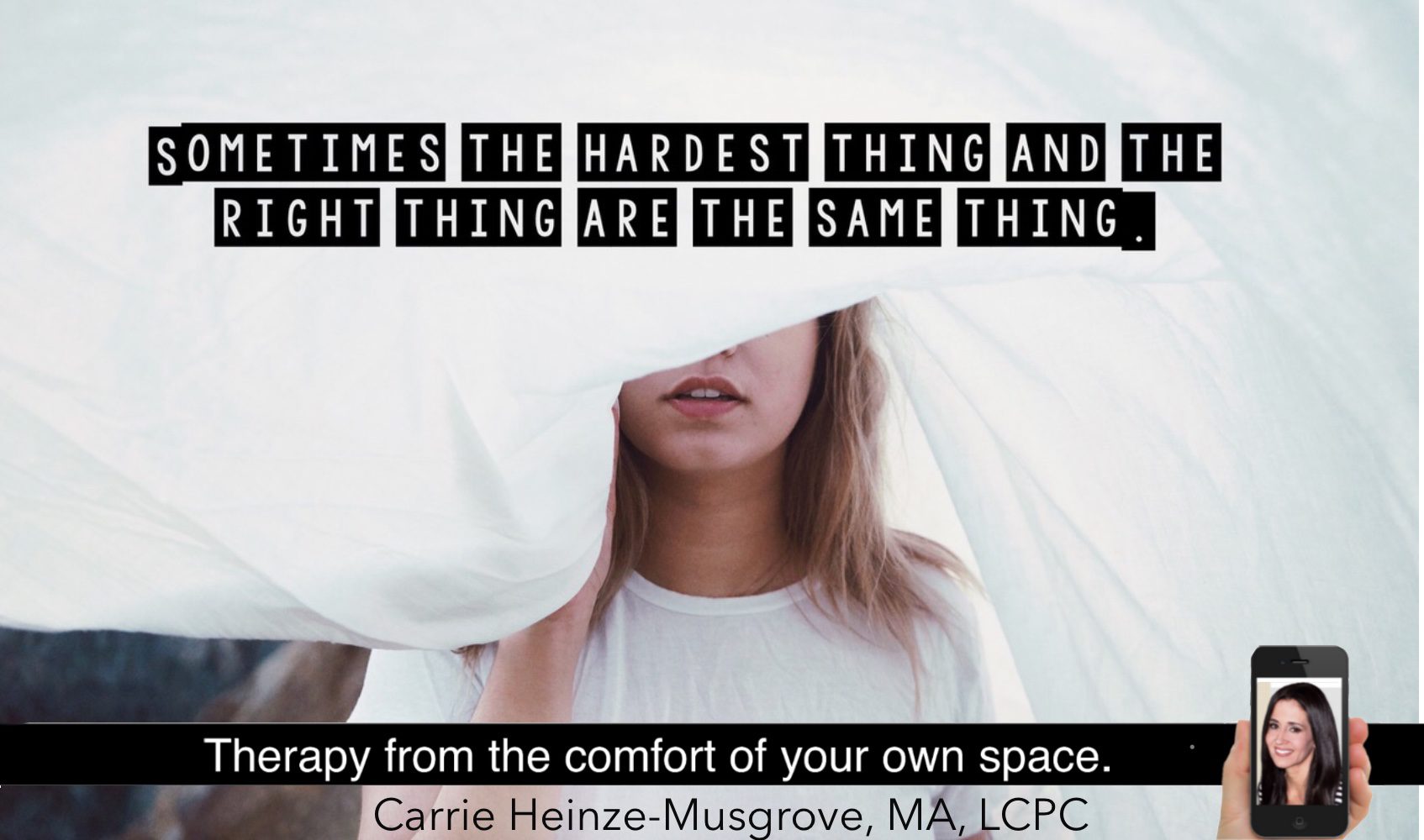 The hardest thing vs the right thing.