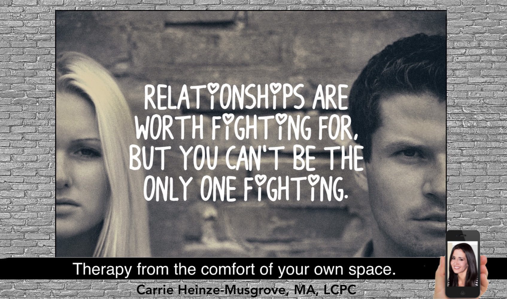 Individual Therapy for Relationship Issues.