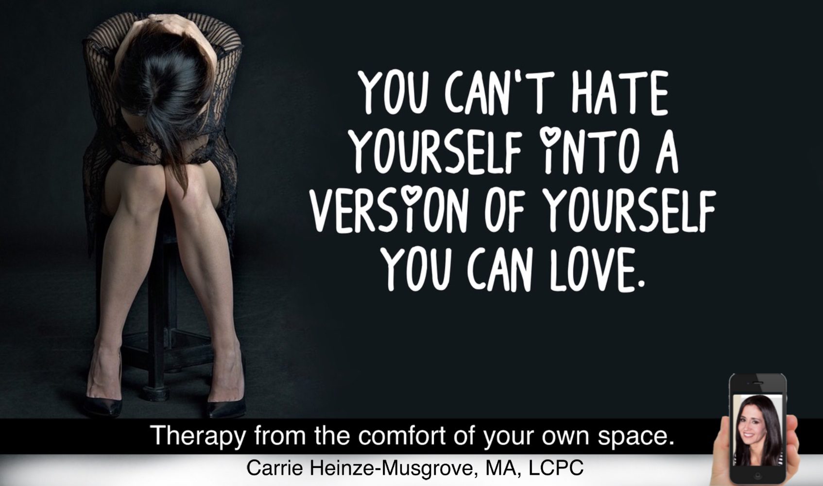 Can you hate yourself into a better you?